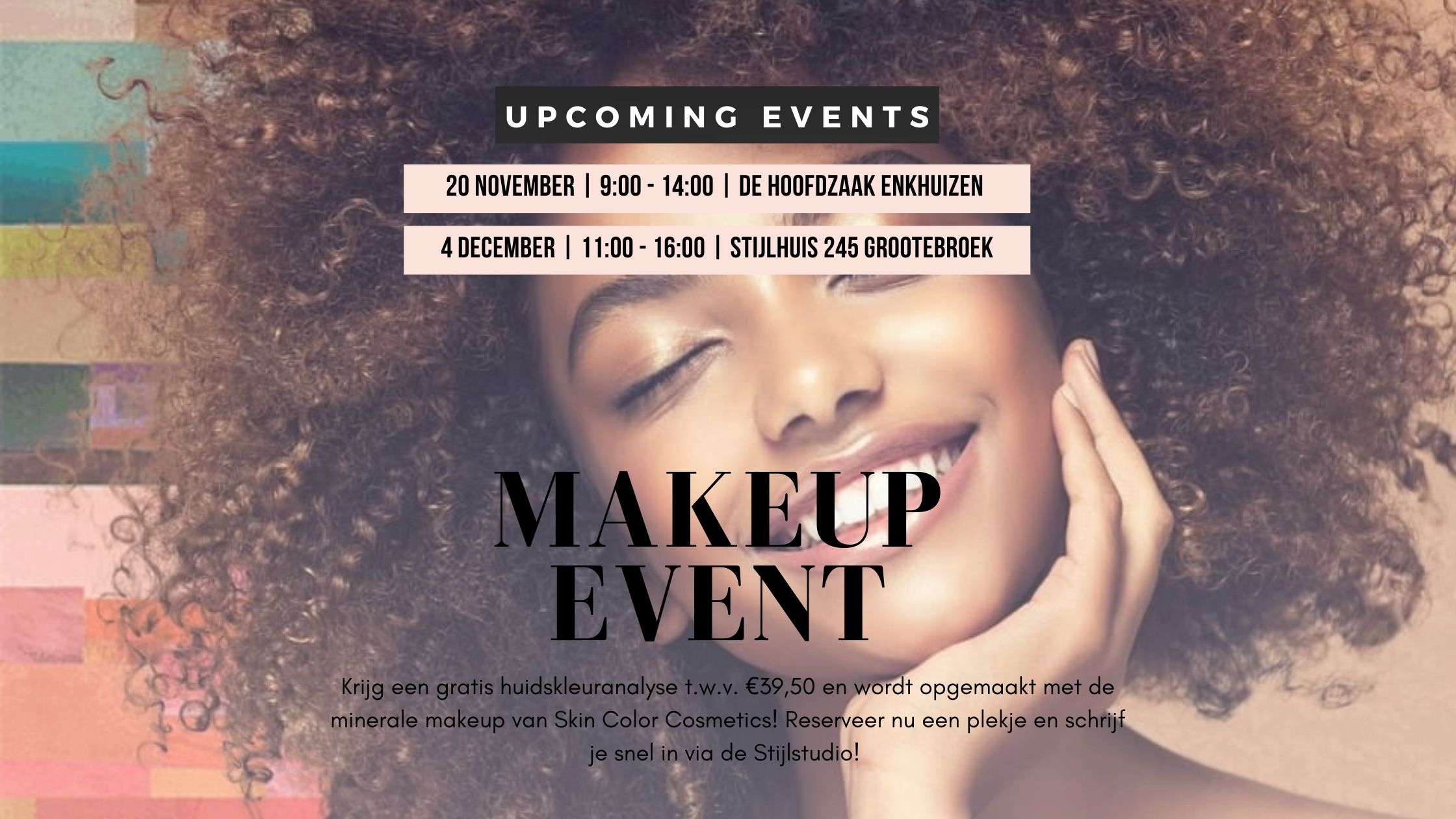 Upcoming Makeup Events