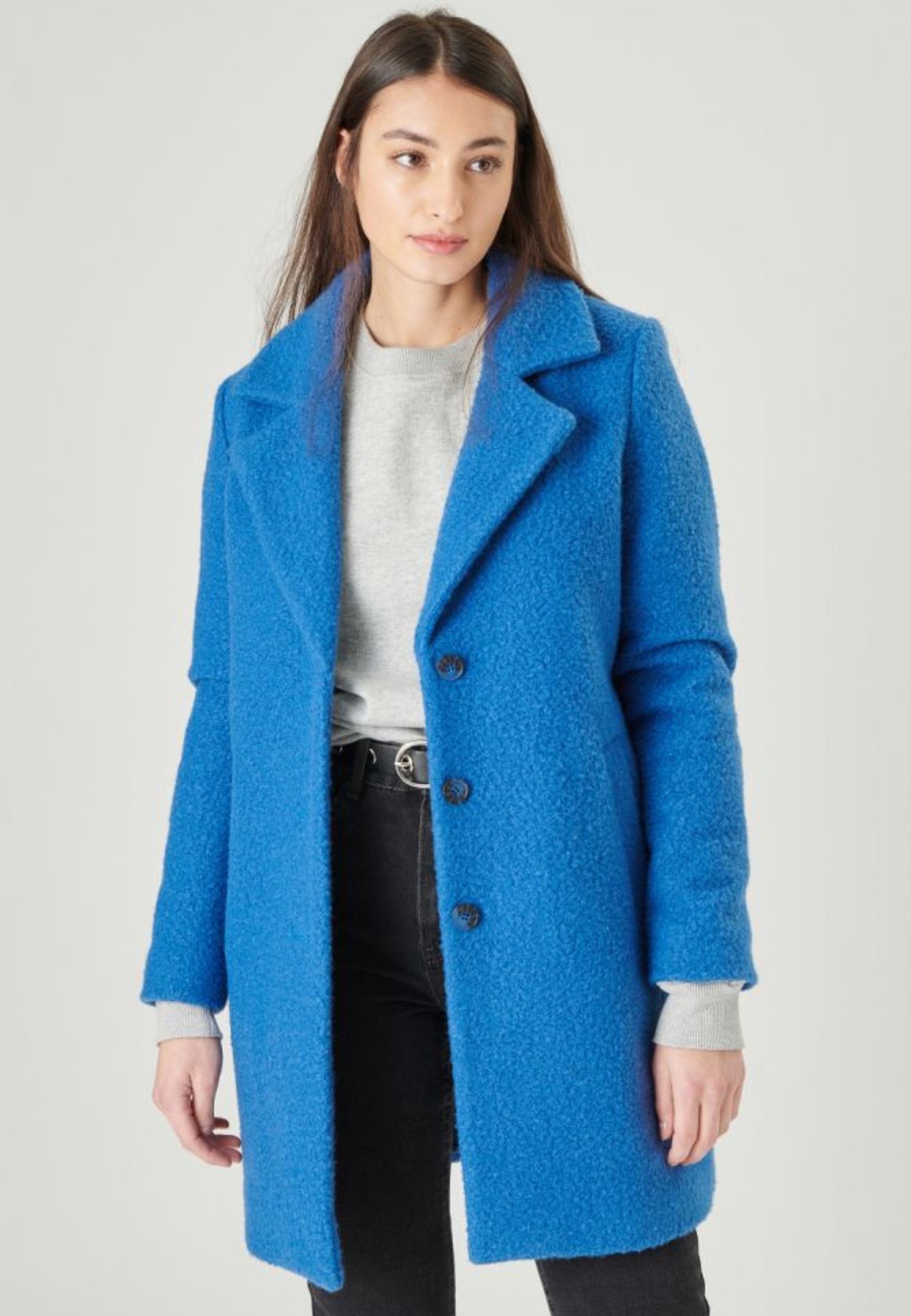 24Colours Coat Blue