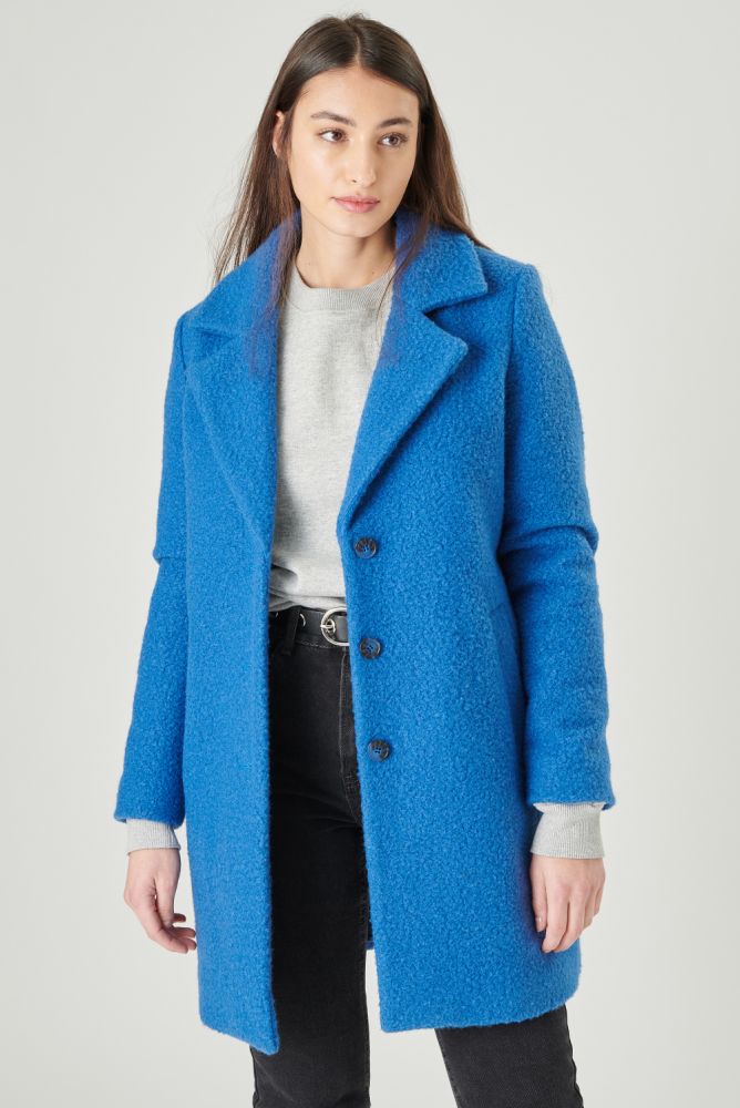 24Colours Coat Blue