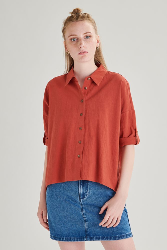 24COLOURS Shirt Rood