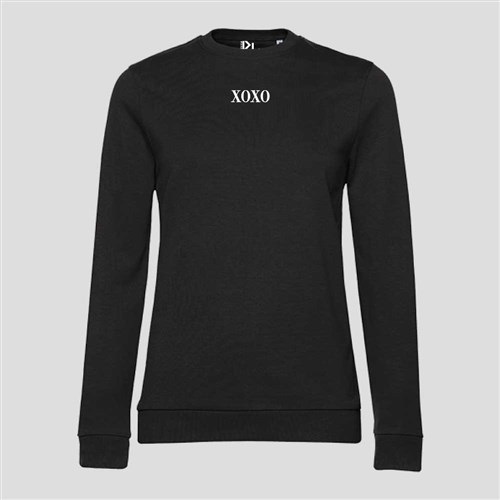 Sweater XOXO Black Pinned By K