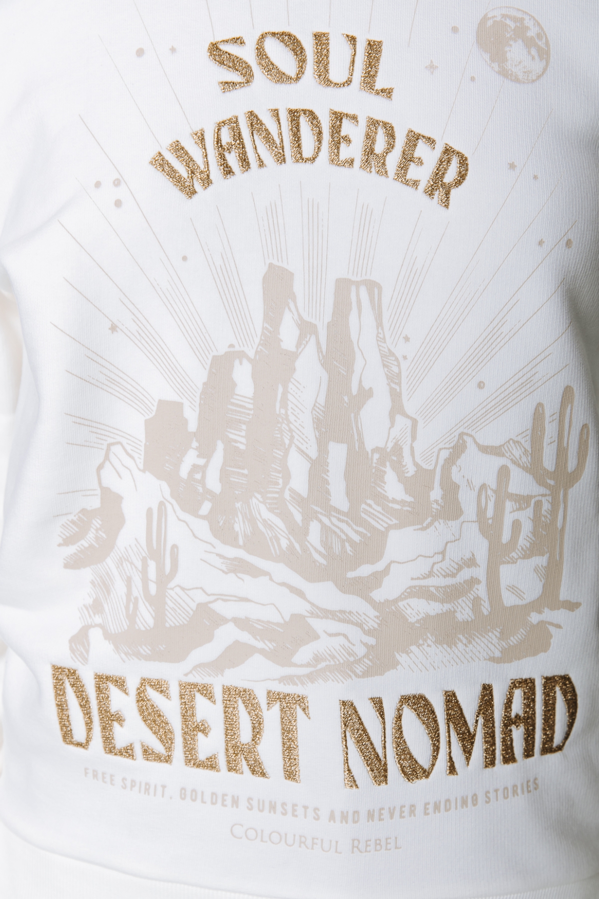 Colourful Rebel Desert Nomad Sweat Off white