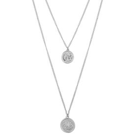 Double Coin Necklace - Club Manhattan