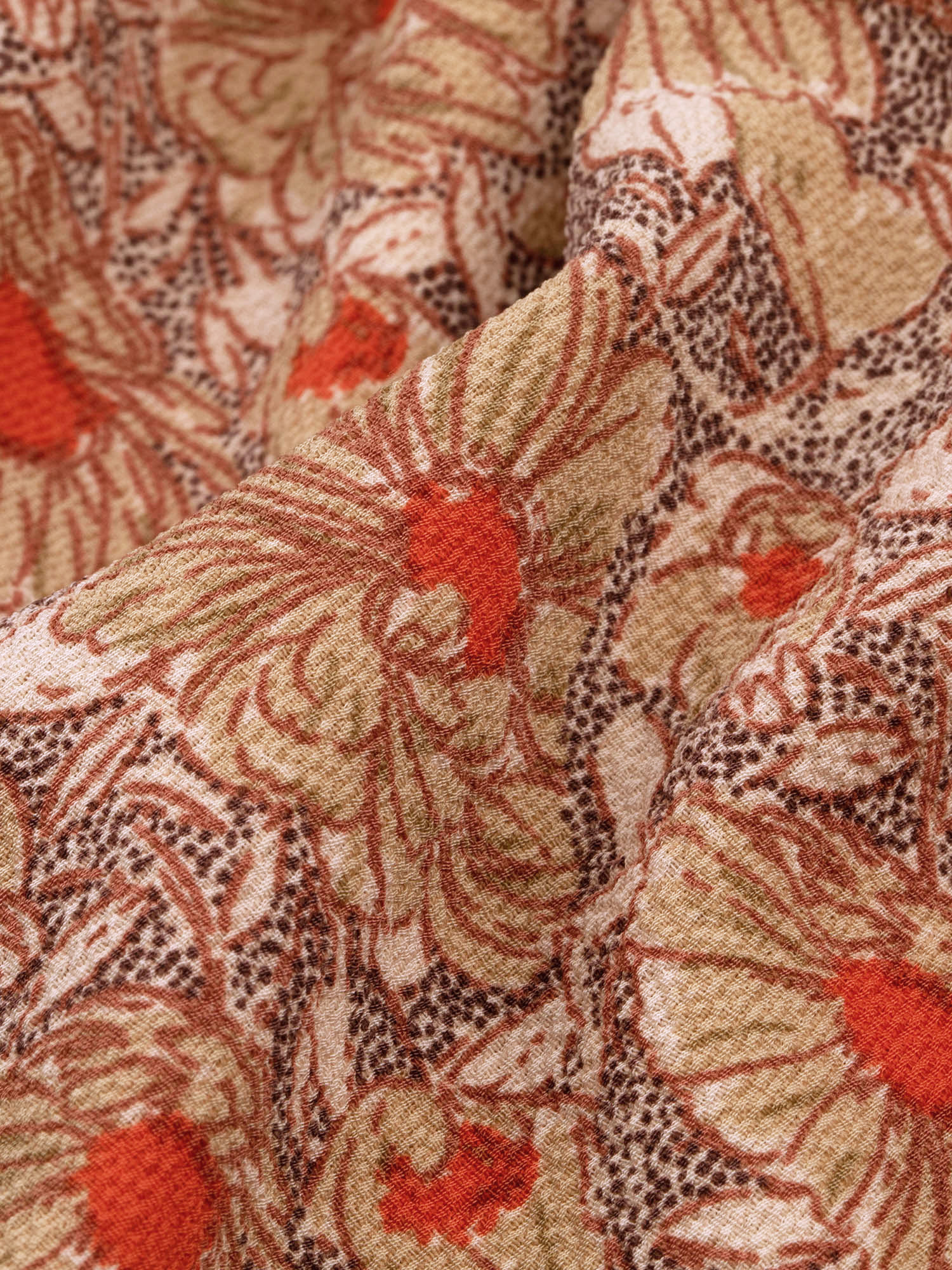 Detail print Ydence Dress Rosie Sand flower