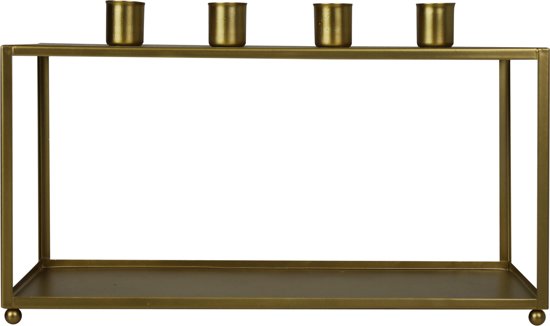 Housevitamin HV Candleholder 4- arms Gold