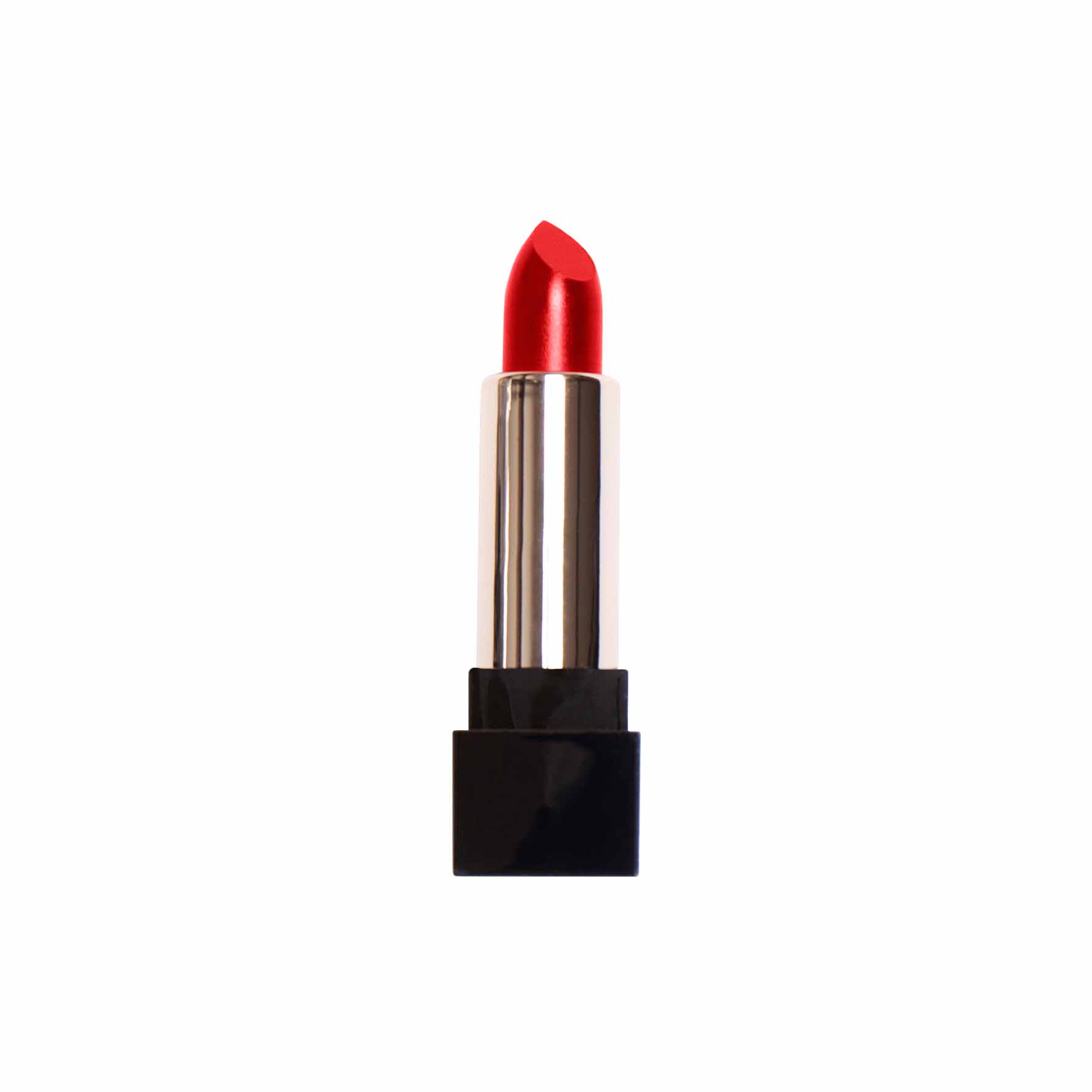 Lipstick 02 BRIGHT COOL RED Skin Color Cosmetics