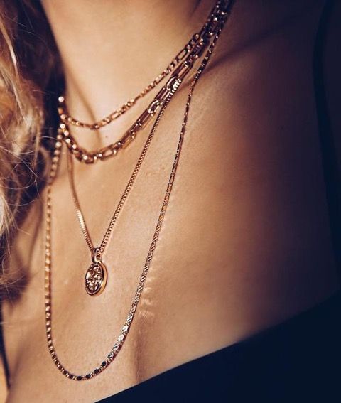 Long Box Chain Necklace - Club Manhattan