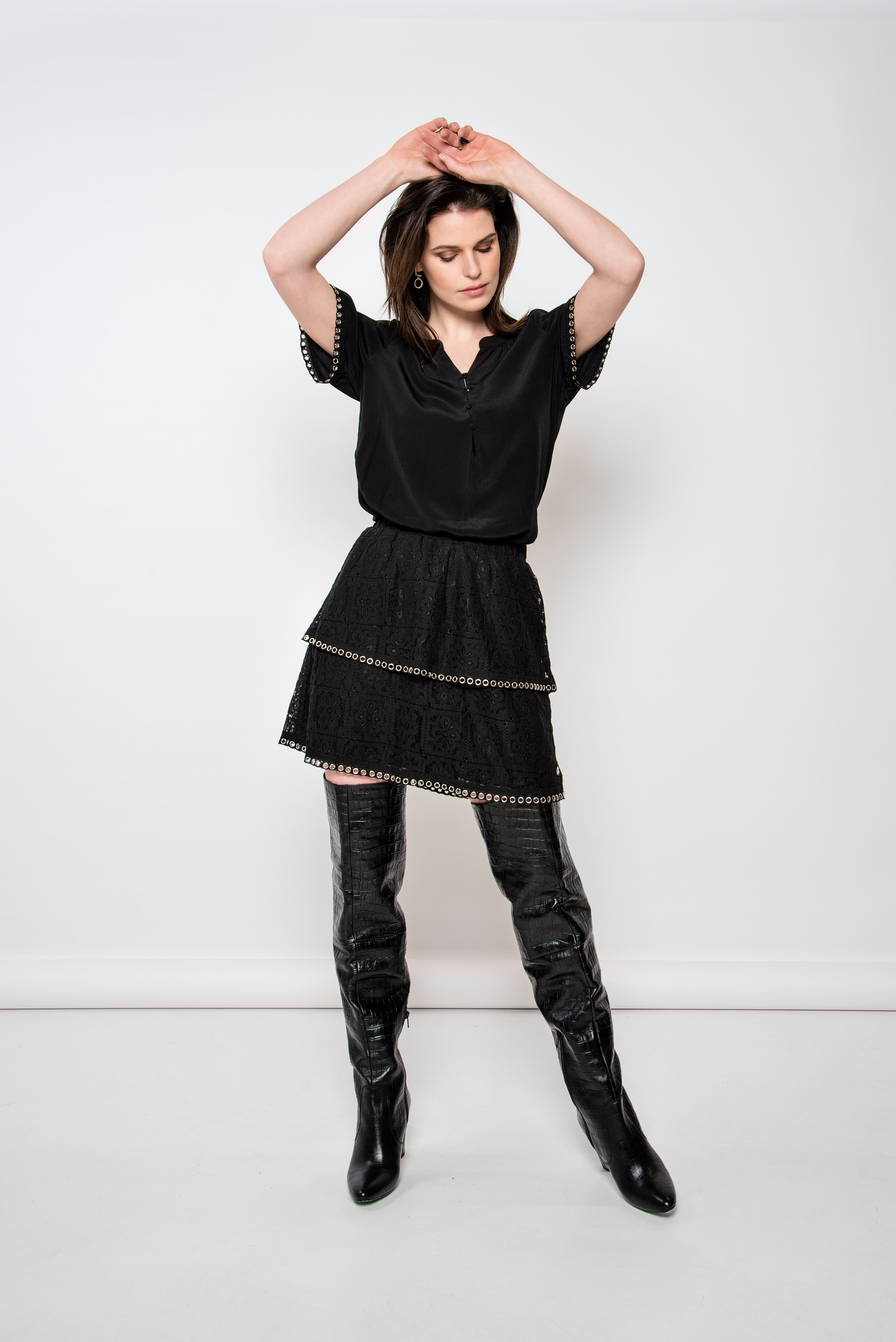 Milla Amsterdam Romy Skirt - Black
