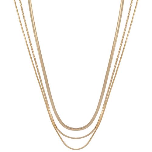 Rebel Chain Necklace Gold - Club Manhattan