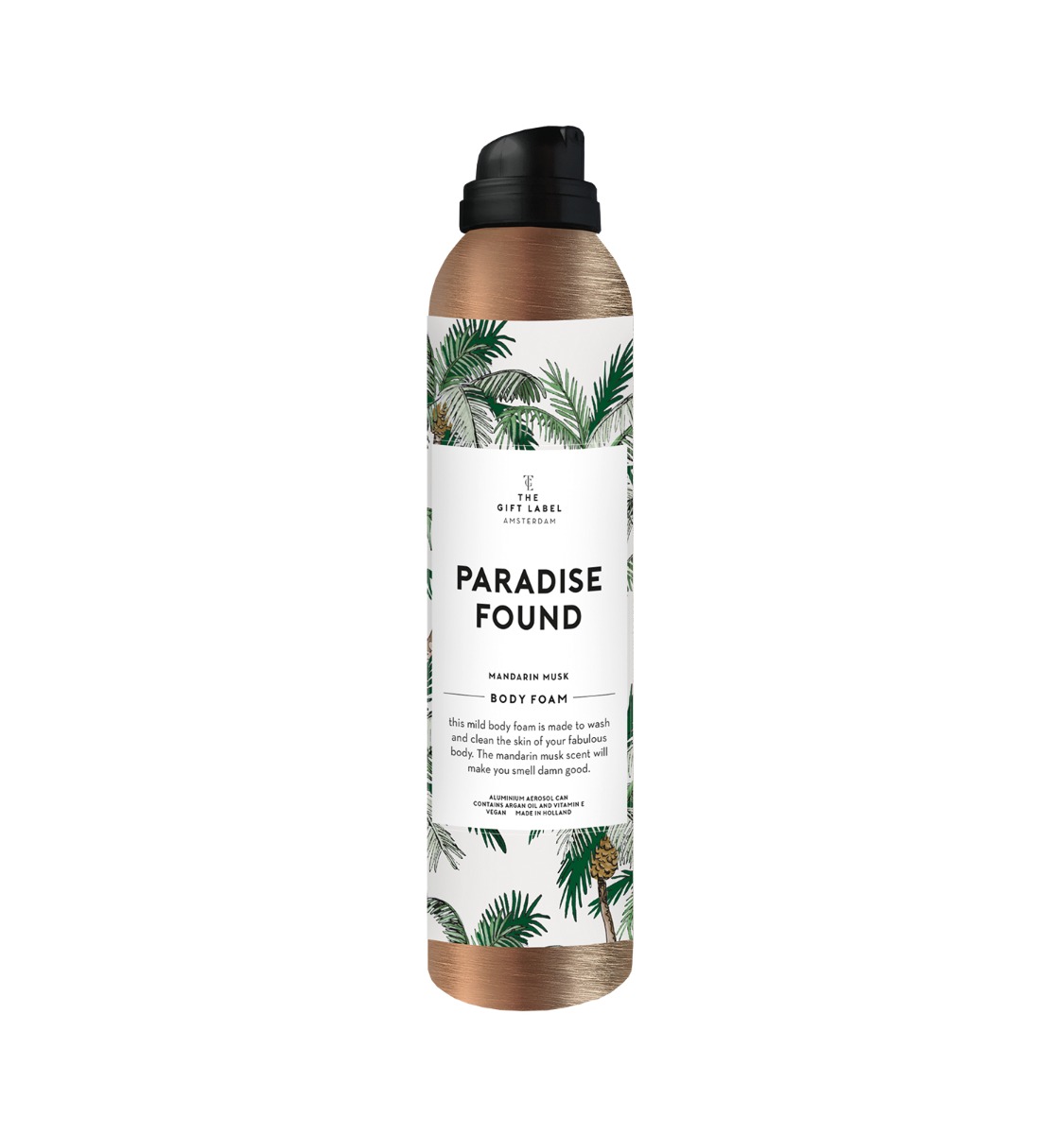 The Gift Label Body foam Paradise found