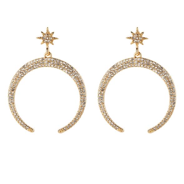 To the Moon and Back Earrings - Club Manhattan