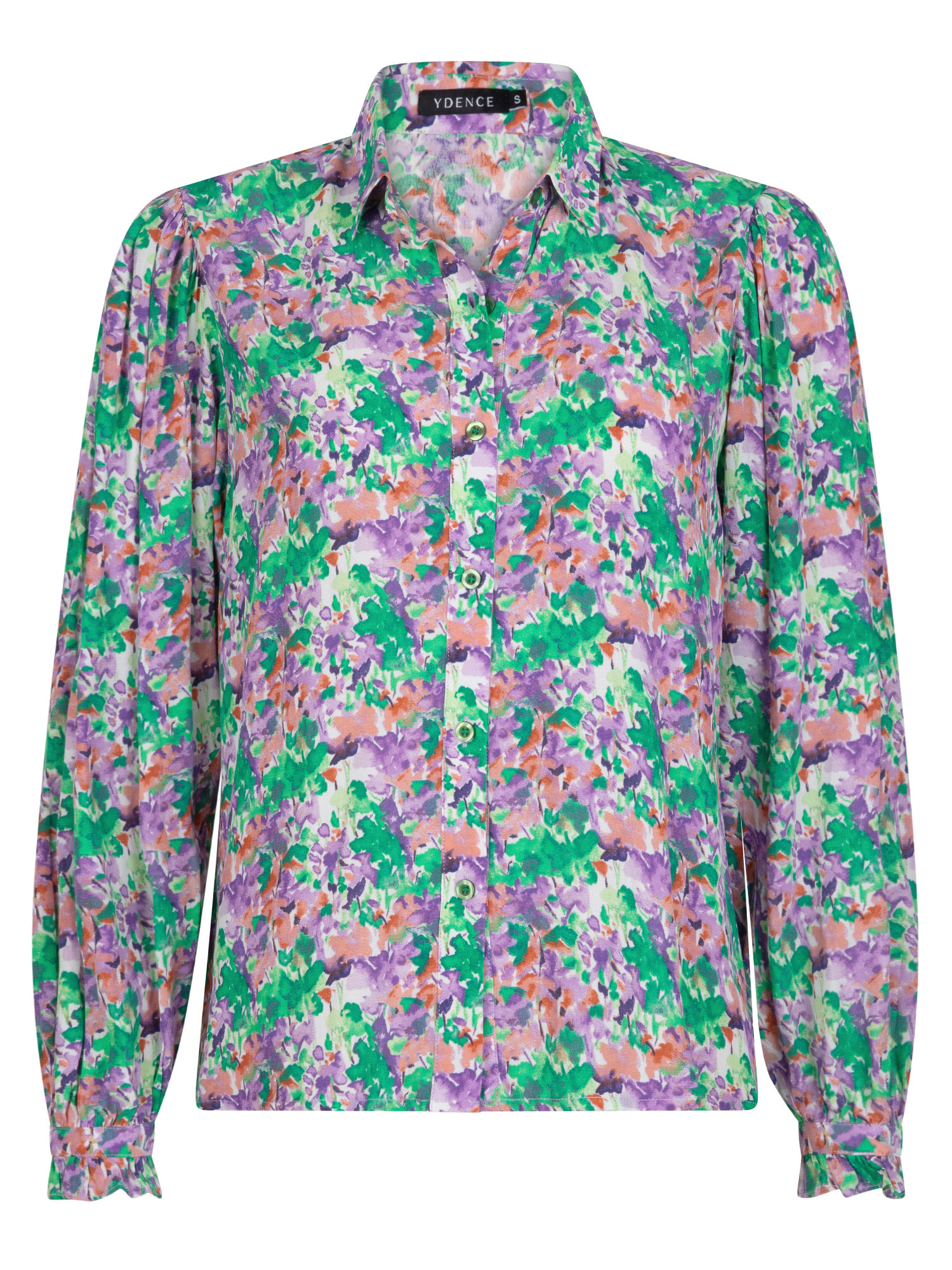 Ydence Blouse Marni Lilac flower voorkant