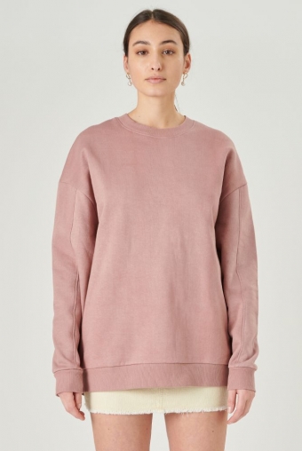 24Colours Oversized sweatshirt Rose