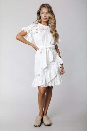 images/productimages/small/jagger-broderie-anglaise-ruffle-mini-dress-white-colourful-rebel-front-wd115380050000-110-white-6061.jpg