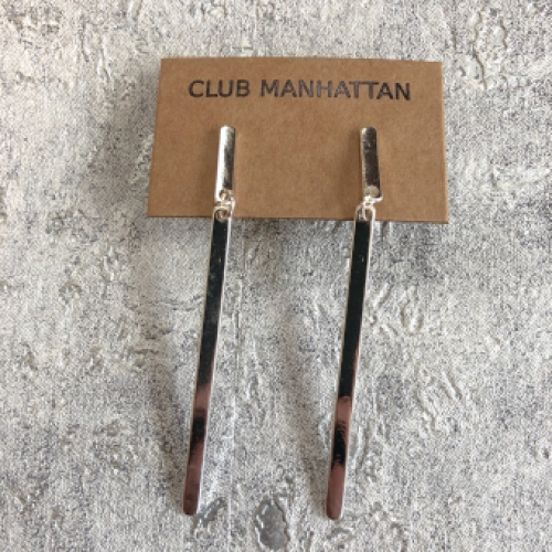 Dropping Bar Earrings - Club Manhattan