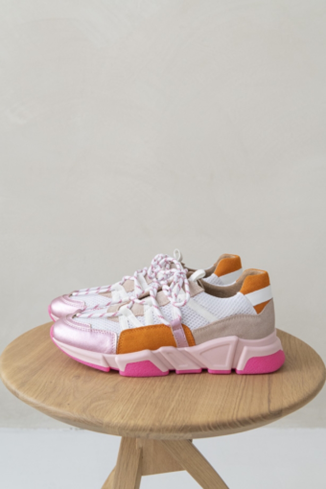 DWRS Sneakers LOS ANGELES Pink / Orange