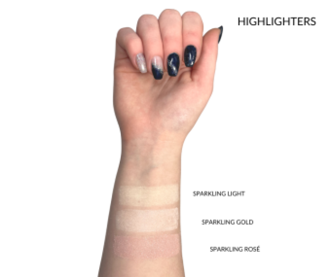 Highlighter SPARKLING GOLD Skin Color Cosmetics