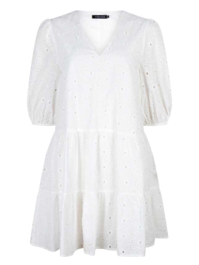 Ydence Dress Roos White
