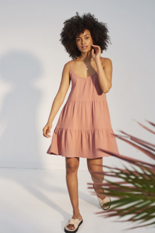How to style Ydence Dress Rae Pink/brown